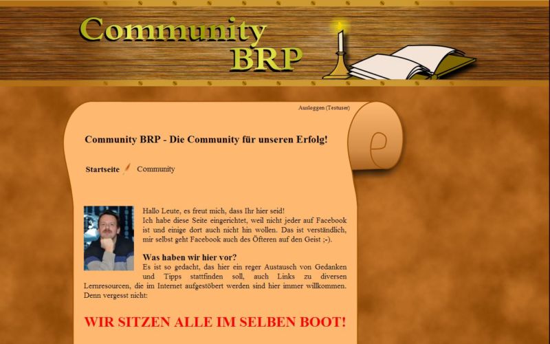 Communityseite BRP